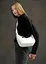 Женская сумка Sambag HOBO S белый 30 х 13 х 8 см (53100008) - миниатюра 3