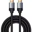 Кабель Baseus Enjoyment Series HDMI 2.0 4K 1m Black (CAKSX-B0G) [84301] - мініатюра 1