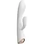 Вибратор-кролик с подогревом Dorcel Flexi Rabbit White гибкий ствол - миниатюра 1