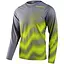 Велоджерси Troy Lee Designs Skyline LS Chill Jersey Waves Grey/Yellow L (1106-353607004) - миниатюра 1