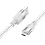 Кабель Hoco X99 Crystal junction Micro USB silicone charging data cable 1 м 2.4A - мініатюра 1