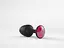 Анальна пробка з кристалом Dorcel Geisha Plug Ruby M 8 см (рожевий) - мініатюра 3
