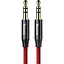 Аудио-кабель Baseus (CAM30-B91) Yiven M30 3.5мм-M/3.5 мм-M, 1м, Red/Black - мініатюра 1