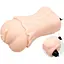 Мастурбатор з вібрацією і технологією вироблення лубриканта Crazy Bull, BM-009199ZK, Телесный - мініатюра 8