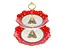 Двухъярусное блюдо Lefard Christmas Delight (985-211) - миниатюра 2