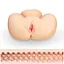 Реалістичний мастурбатор Lovetoy Fuck Me Bare Pussy Ass тілесний - мініатюра 2