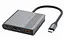 Адаптер Cablexpert A-CM-COMBO3-05, USB Type-C 3-в-1 - мініатюра 1
