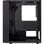 Корпус 1stPlayer BS-2-BK-3F1, Black, без БЖ, Mini Tower, Micro ATX / Mini ITX, 1xUSB 3.0 / 2xUSB 2.0, макс. CPU - 155 мм / VGA - 285 мм, 3x120 мм RGB, бічна панель із загартованого скла - мініатюра 4