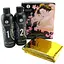 Гель для Nuru масажу Shunga Oriental Body-to-Body Sparkling Strawberry Wine плюс простирадло - мініатюра 1