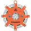Комплект ліхтарів професійних Mactronic X-Flare (30 Lm) Red/Blue/Amber Recharg 12v/220V Magnetic Червоний - мініатюра 5
