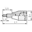 Головка торцева Wurth 1/2" з насадкою HEX SW12x60 Zebra (0715137120) - мініатюра 2