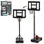 Баскетбольне кільце MR 1514 висота 165-209 см - мініатюра 1