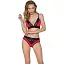 Трусики с широкой резинкой и кружевом Passion Panties ed/black L - миниатюра 4