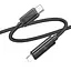 Дата кабель Hoco U127 Power Type-C to Lightning (1.2m) Black - мініатюра 2
