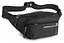 Чоловіча сумка поясна чорна Confident sum0028688 - мініатюра 1