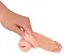 Насадка на пенис Nature Skin Extension Sleeve 19.5 см телесный - миниатюра 13