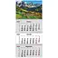 Календарь настенный Axent Mountains 3 квартальный 2026 год (8803-26-3-A) - миниатюра 1