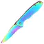 Ніж складаний Boker Magnum Rainbow II напівсерейтор, титан - мініатюра 1