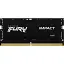 Память SO-DIMM, DDR5, 16 ГБ, 6000 МГц, Kingston Fury Impact, 1,35 В, CL38 (KF560S38IB-16) - миниатюра 1