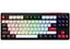 Клавиатура игровая мембранная GamePro GK-580USB Black-White Rainbow LED - миниатюра 1