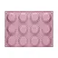 Форма силіконова на планшеті для випікання кексів та мафінів на 12 комірок 28x21.5 см, A-plus Рожевий 85955 - мініатюра 4