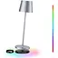 Світлодіодна настільна лампа Brightower на батарейках сенсорна із зарядною станцією - мініатюра 1