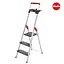 Драбина алюмінієва Hailo L100 TopLine, 3 ступені (8050307) - мініатюра 1
