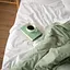 Комплект постельного белья Кретон 100% мятный хлопок Mint - двуспальный - миниатюра 4