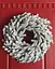 Вінок хвойний різдвяний Hvoya Traditional литий засніжений 60 см - мініатюра 8