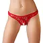 Трусики-стрінги Cottelli Lingerie Lace M червоний - мініатюра 1