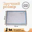 Туалет лоток для собак під пелюшку 60х90 ПУХНАСТЕ ЩАСТЯ бежевий - мініатюра 3