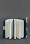 Шкіряний блокнот (Софт-бук) 3.0 зелений - мініатюра 3