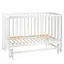 Детская кроватка Сказка-2 с шарнирным механизмом и выдвижной палочкой белый - миниатюра 1