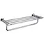Полиця з тримачем для рушників Gappo хром, 580 мм G1824 - мініатюра 1