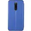 Кожаный чехол-книжка Classy для Xiaomi Redmi 8 Синий - миниатюра 2