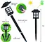 Вуличні садові сонячні світильники Solar Garden Lights X17 4 шт. на сонячних батареях підсвічування газону - мініатюра 8