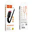 Кабель HOCO X59 USB to Micro 2.4A, 1m, nylon, TPE соединители, Black - миниатюра 2