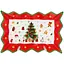 Блюдо прямокутне BonaDi З Різдвом! 25см порцелянове (BD-498-259) - мініатюра 1