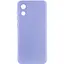 Чохол Silicone Cover Lakshmi Full Camera (A) для Samsung Galaxy A03 Core Бузковий / Dasheen - мініатюра 1