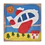 Деревяний пазл-вкладиш Літак 73260-8, 16 деталей - мініатюра 1