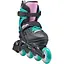 Ролики Rollerblade Fury 33-38 Black/Teal (1012-07373500-3C1-33-38) - мініатюра 4