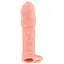Насадка на член Real Body Real Extender Dicky із закритою головкою та кільцем для мошонки - мініатюра 1