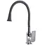 Смеситель для кухни Globus Lux BONN GLB-0203SA-G03 одноручный с душевой насадкой серый для удобного использования - миниатюра 4