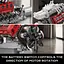 Конструктор двигун Mould King V12  Naturally Aspirated Engine Ferrari моторизований дитячий мотор 1366 деталей - мініатюра 6