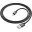 Кабель Borofone BX87 Sharp charging data cable for iP unpackaged чорний - мініатюра 1