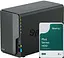Сетевой накопитель Synology DiskStation DS224+ 2x4 ТВ HAT3300 Plus - миниатюра 1