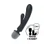 Вібратор Satisfyer Triple Lover 24 см сірий - мініатюра 5