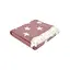 Плед Lotus Home - Star throw бургунди 130x170 - миниатюра 1