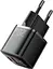 Зарядний пристрій Essager Camber 20W GaN Travel Phone Charger USB A + Type C EU Black (ECTAC-HMB01-P) - мініатюра 2