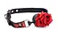 Кляп з кулькою Master Series Eye-Catching Ball Gag With Rose: Естетика БДСМ та романтичне домінування - мініатюра 2